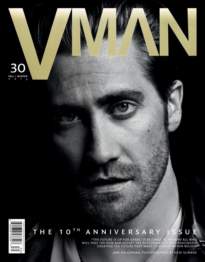 Hedi Slimane Shoots Jake Gyllenhaal for Cover of VMAN #30