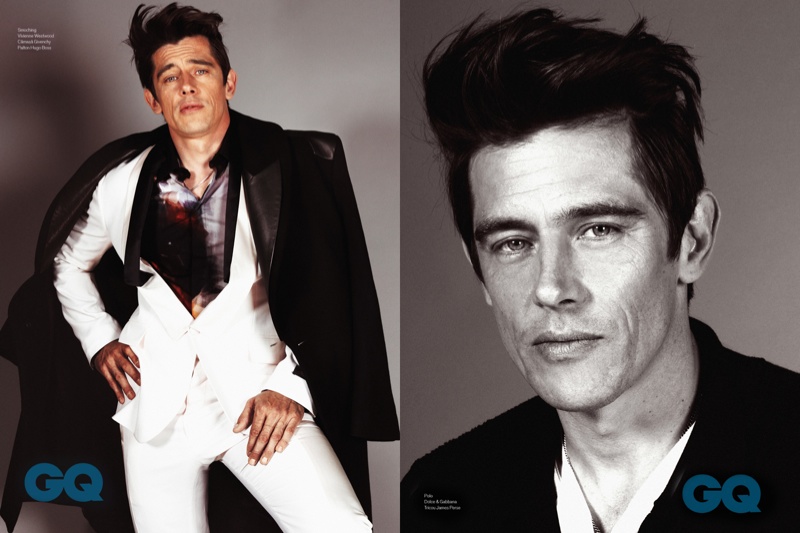 Werner Schreyer Dons Serious Fashions for GQ Romania