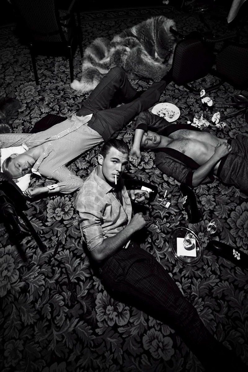 Gerhard Freidl, Patrick Kafka & Domenique Melchior for Wiener Magazine