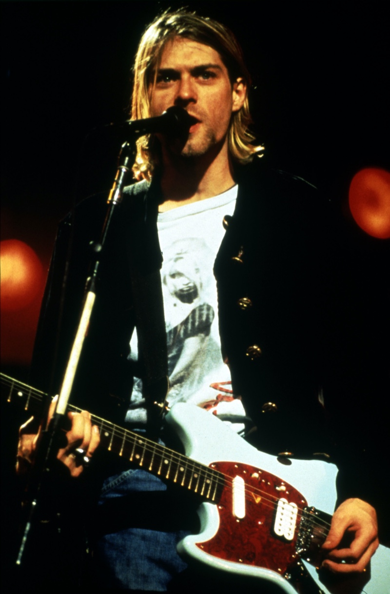 Kurt Cobain Cardigan Graphic T-shirt Style
