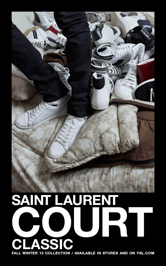 Saint Laurent Court Classic Sneakers