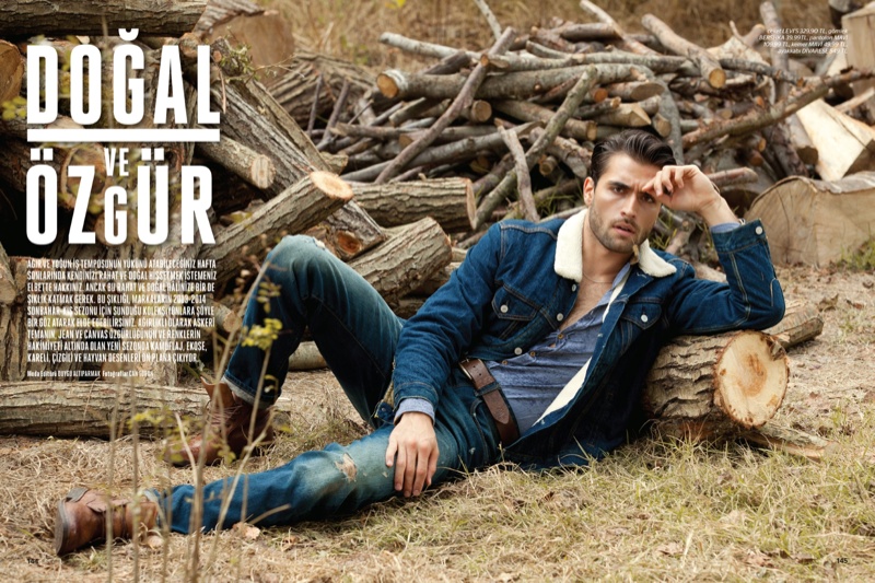 Ali Tank Graces the Pages of Esquire Turkey's October Issue