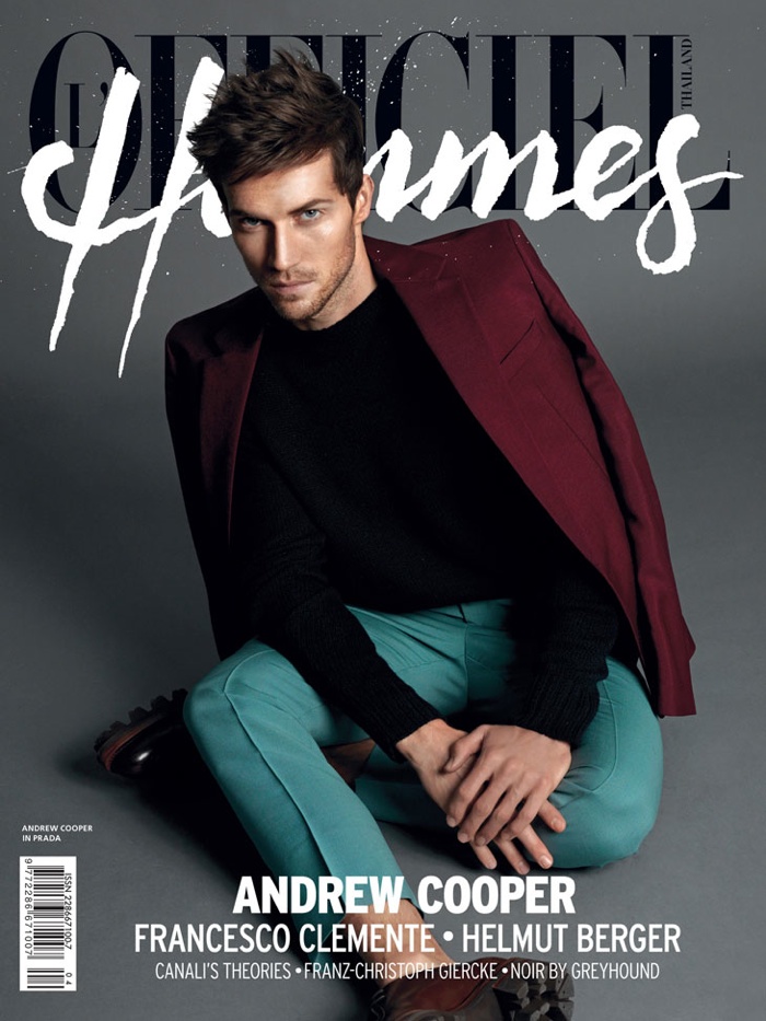 Andrew Cooper Covers L’Officiel Hommes Thailand