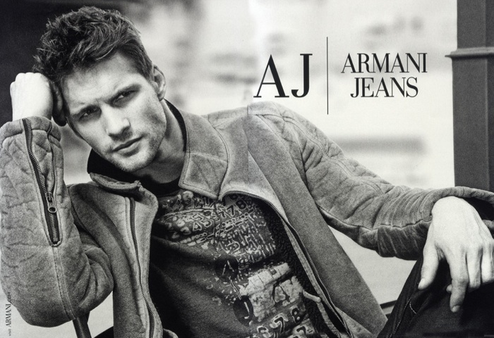 Tomas Skoloudik & Laurin Krausz Star in Armani Jeans Fall/Winter 2013 Campaign