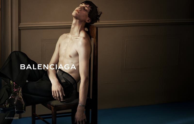 Sylvester Ulv for Balenciaga Fall/Winter 2013 Menswear Campaign