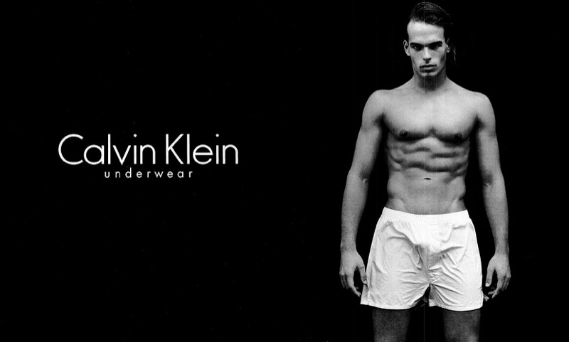 Joel West Calvin Klein Underwear Campaign