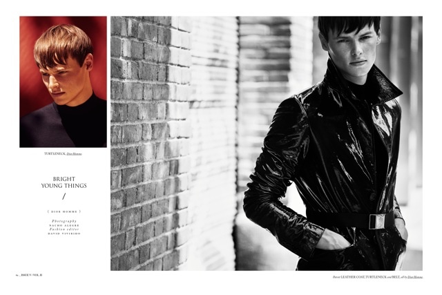 Chris Poulter Wears Dior Homme Fall/Winter 2013 for Hercules
