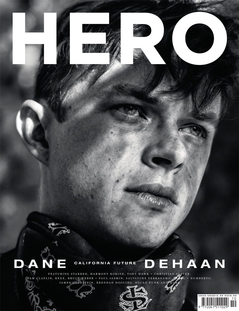 Hedi Slimane Shoots Dane DeHaan for HERO