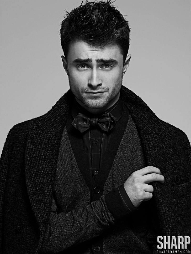 Daniel Radcliffe Dons Dapper Styles for Sharp