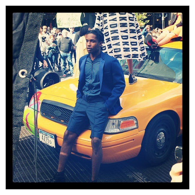 A$AP Rocky & Dylan Rieder Shoot DKNY Spring/Summer 2014 Campaign