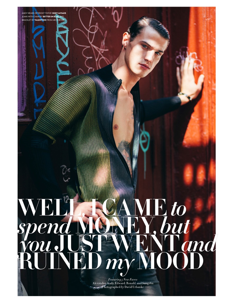 Sung Jin Park, Edward Wilding, Alexander Ferrario + More Sport Eclectic Styles for Flaunt