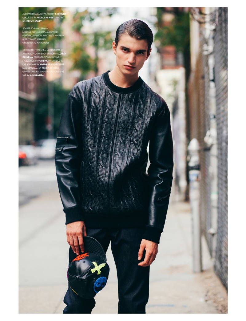 Sung Jin Park, Edward Wilding, Alexander Ferrario + More Sport Eclectic Styles for Flaunt