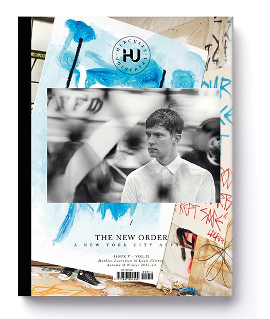Mathias Lauridsen Covers Hercules’ Fall/Winter 2013 Issue