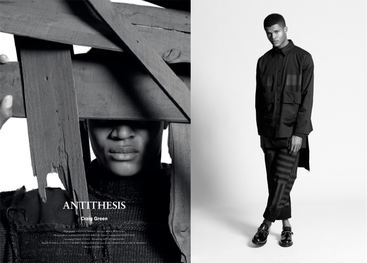 O’Shea Robertson & Jake Shortall Sport the Fall/Winter 2013 Collection of Craig Green for Hypebeast