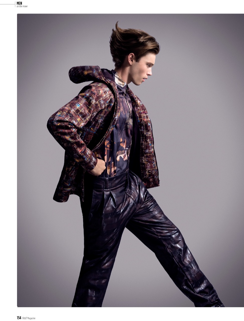 Jake Cooper Dons Fall Colors & Prints for Fault – The Fashionisto