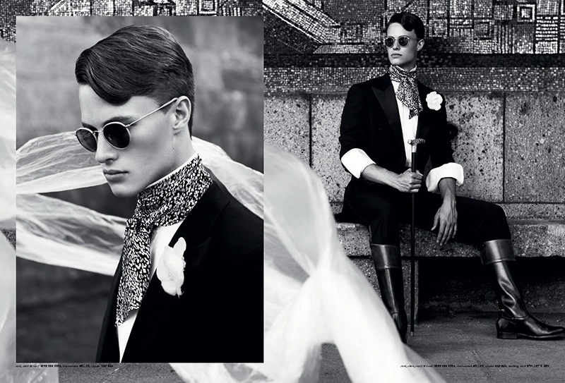 Dennis Weber Shoots New Face Jakob Scheich for QVEST #59