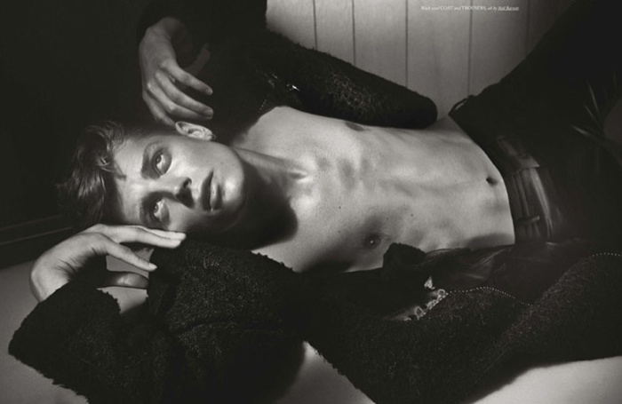 Janis Ancens Wears the Latest from Neil Barrett for Hercules