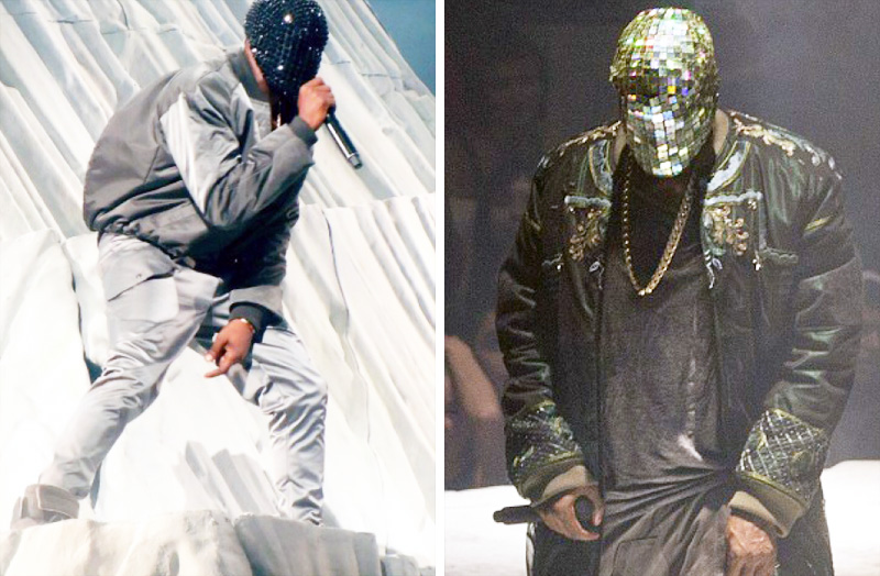 Kanye West in Maison Martin Margiela