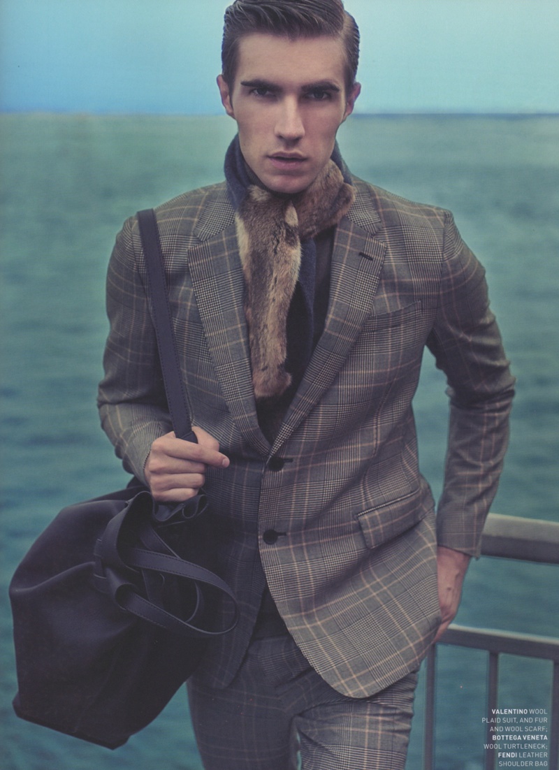 Karel Struhy for the October Issue of Prestige – The Fashionisto