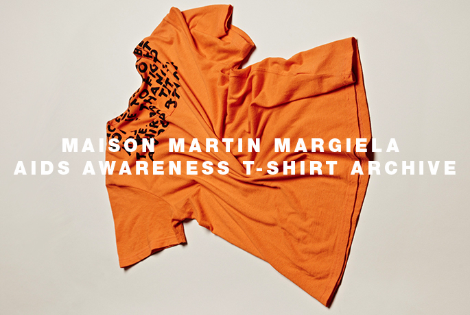 Shop LN-CC Maison Martin Margiela Aids Awareness T-Shirt Archive – The ...