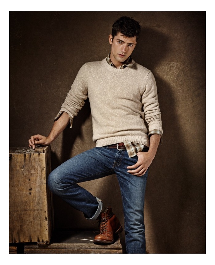 Sean O’Pry for Lucky Brand Fall/Winter 2013 Campaign