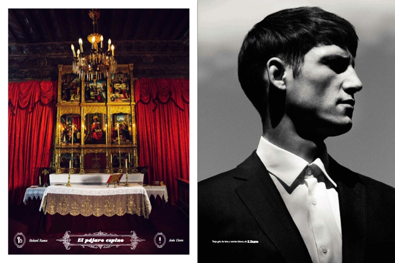 Roch Barbot Dons Tailored Suits for GQ España