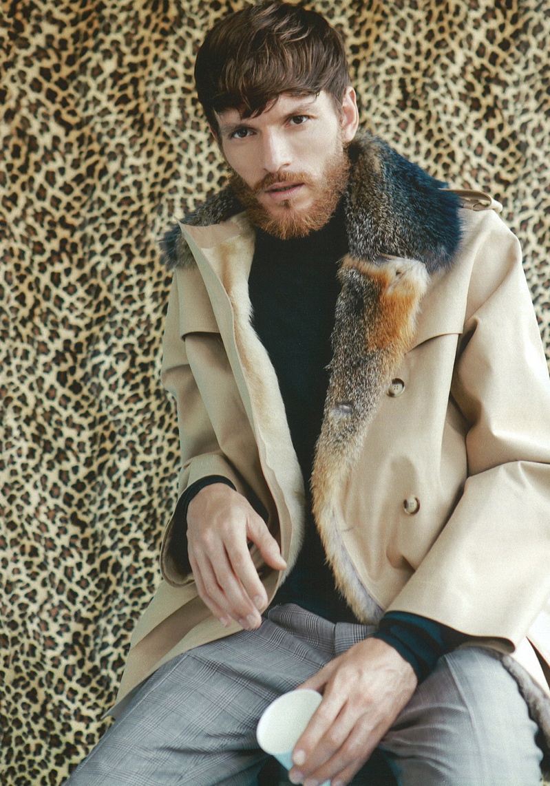Ryad Slimani Achieves a Wild Style for Grazia