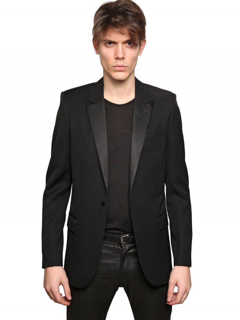 saint laurent smoking jacket