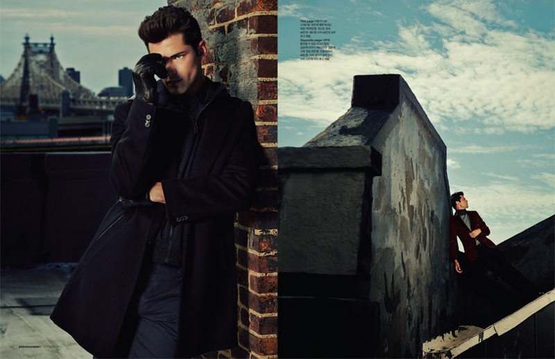 Sean O’Pry by Hyuna Shin for Arena Homme+ Korea