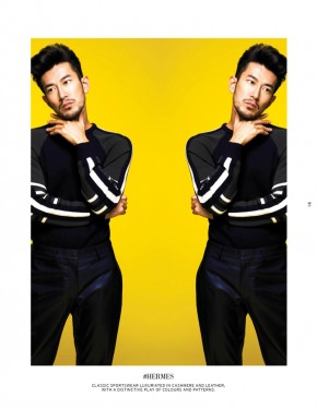 Takeshi Watanabe Sports Designer Fall Looks for L'Officiel Hommes
