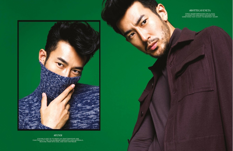 Takeshi Watanabe Sports Designer Fall Looks for L'Officiel Hommes