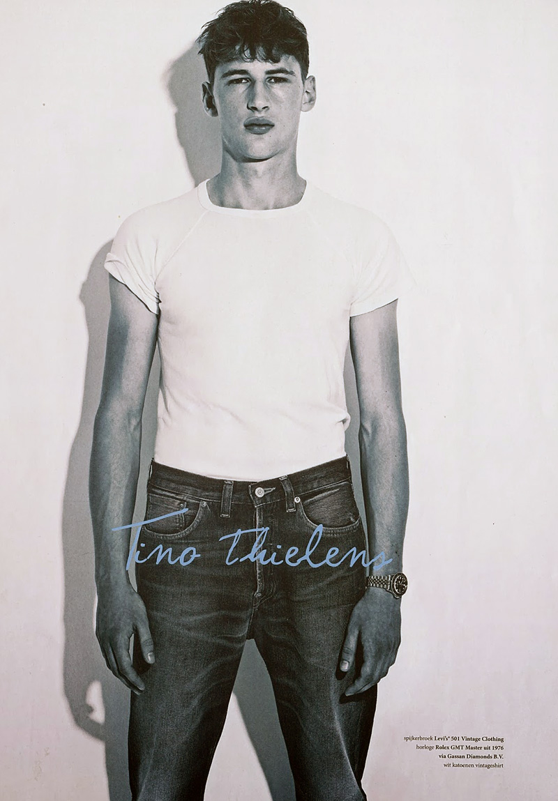 Tino Thielens is Quite the Character for L’Officiel Hommes NL