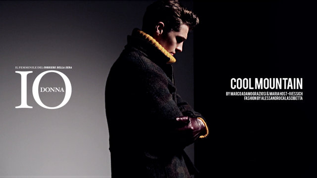 Edward Wilding Gears Up for Winter in ‘Cool Mountain’ from Io Donna