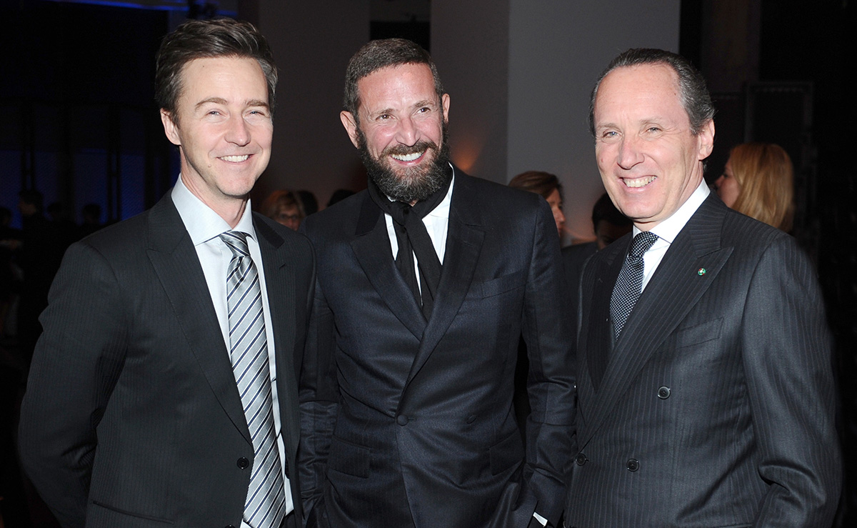 Edward Norton, Jeremy Renner & Gavin Rossdale Celebrate the Opening of Zegna's LA Boutique