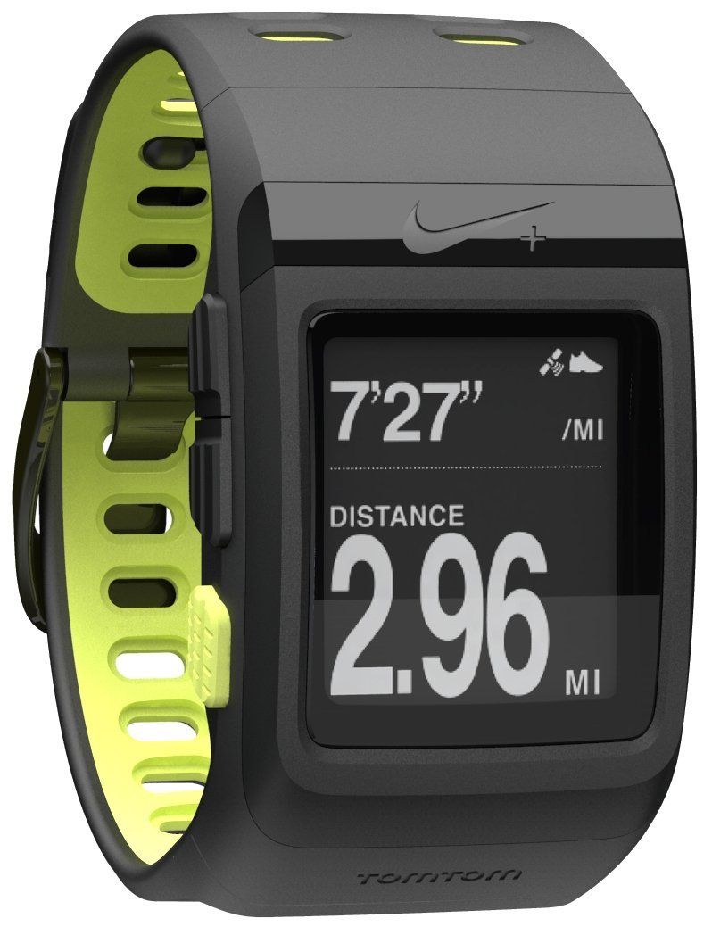 Nike+ SportWatch GPS Powered by TomTom (Black/Volt)