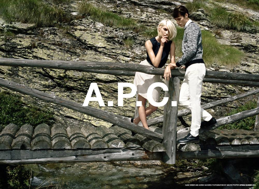 Adrien Sahores for A.P.C. Spring/Summer 2014 Campaign