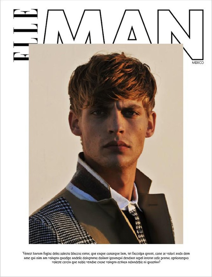 Baptiste Radufe by Joe Lai for Elle Man Mexico – The Fashionisto