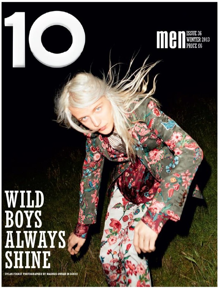 Dylan Fosket Covers 10 Men in Gucci