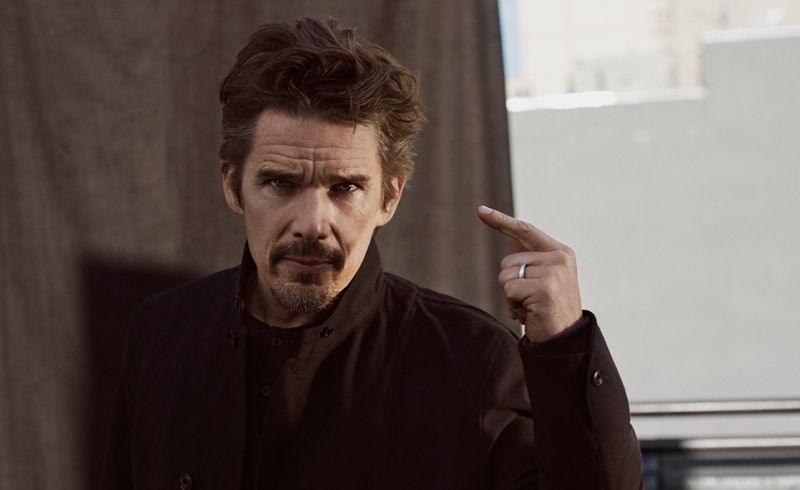 Ethan Hawke Connects with Mr Porter