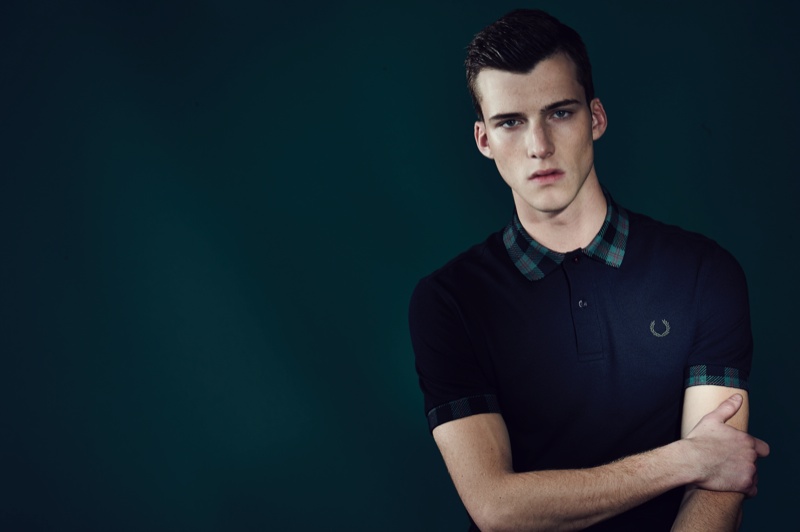 fred perry laurel wreath blank canvas tartan collection johnny george 0004