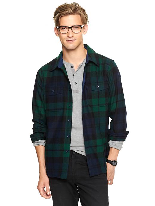 GAP Wool shirt jacket