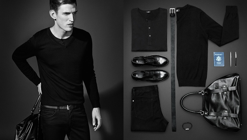 Andre Feulner Makes a 'Solid Style Statement' for H&M