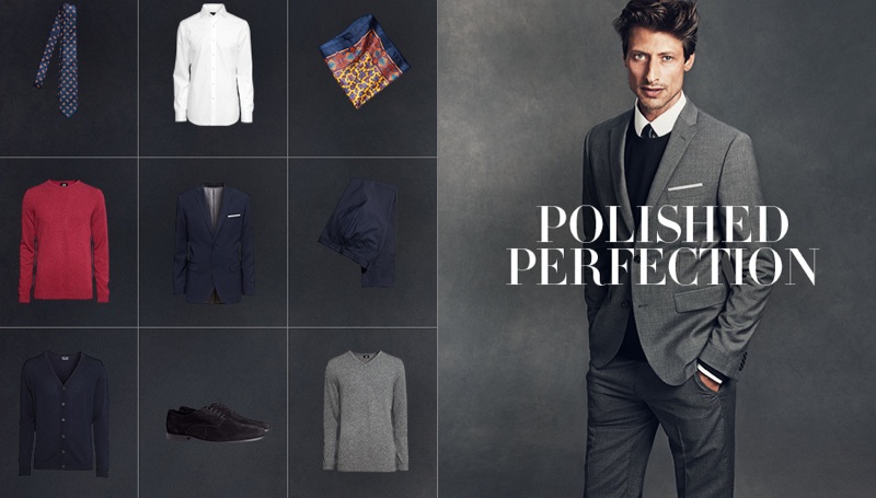 Jonas Mason Dons Holiday Gift Ideas for H&M