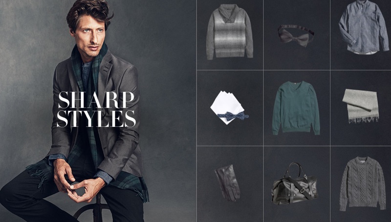 Jonas Mason Dons Holiday Gift Ideas for H&M - The Fashionisto