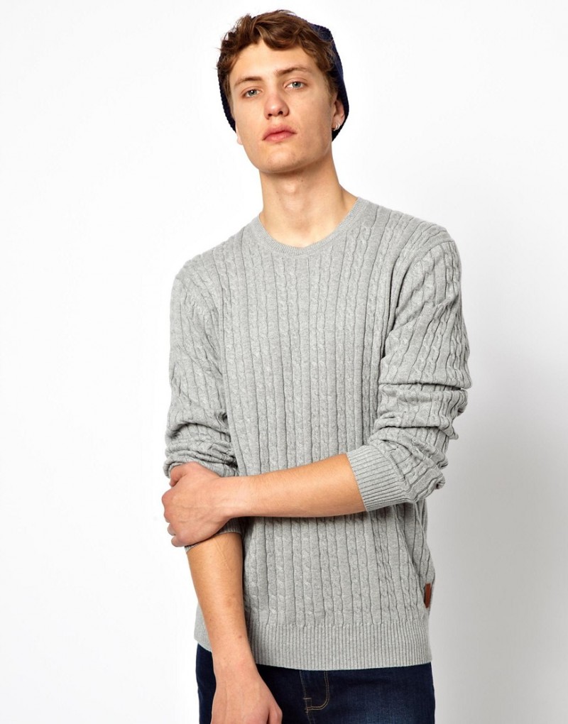 Ben Sherman Sweater Cable Neck