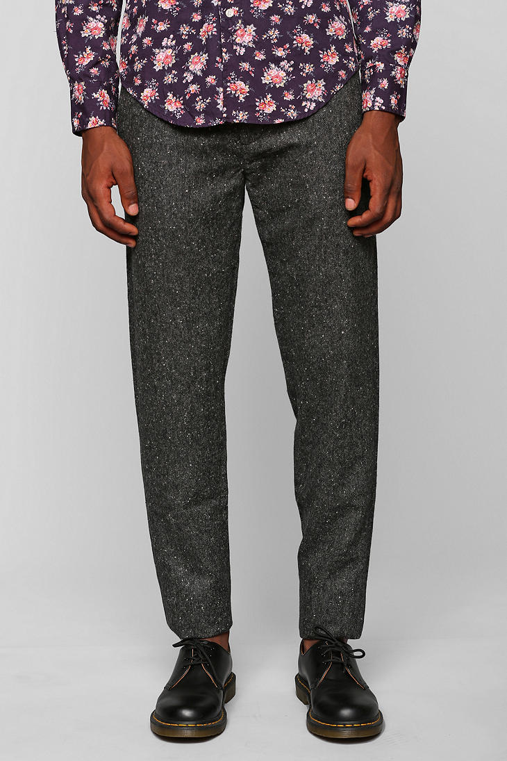 Shades Of Grey By Micah Cohen Speckled Tweed Suit Pant