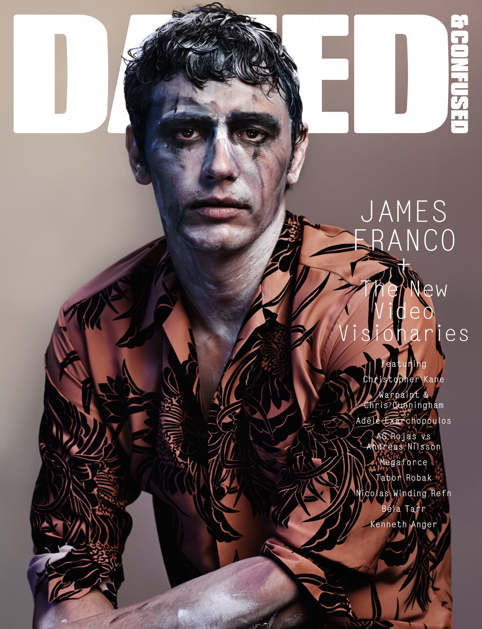 James Franco Covers the December Issue of Dazed & Confused