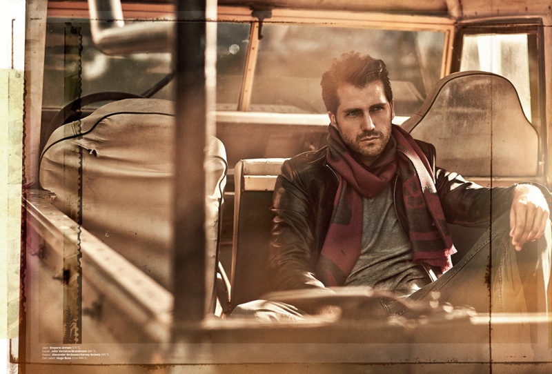 James Lee Taylor Graces the Pages of GQ Turkey