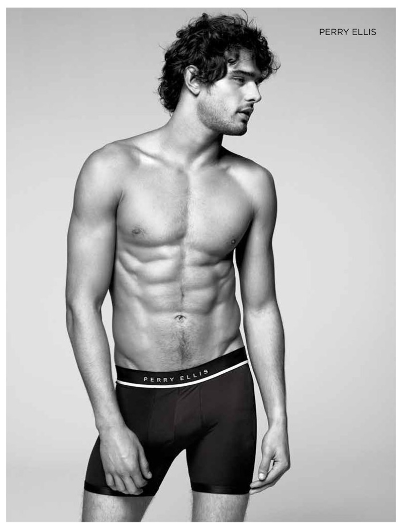 Marlon Teixeira Models Designer Underwear For El Palacio De Hierro