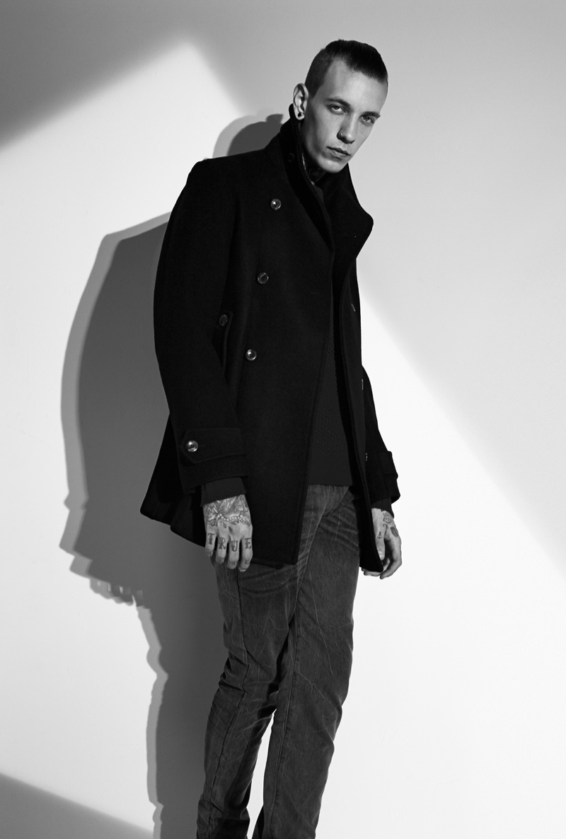 Lawson Taylor Dons Essentials for REVOLVE